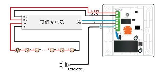 供應(yīng)0-10V調(diào)光器，高壓輸入輸出調(diào)光器（BC-320-010V）