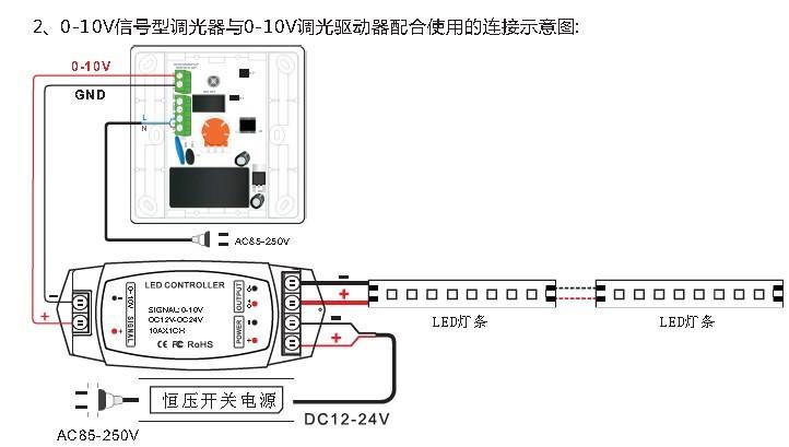 供應(yīng)0-10V調(diào)光器，高壓輸入輸出調(diào)光器（BC-320-010V）