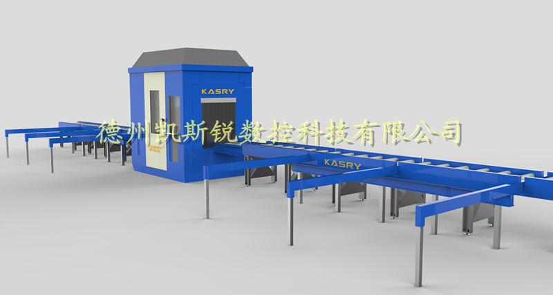 异型管材切割机全能360切割生产线图片