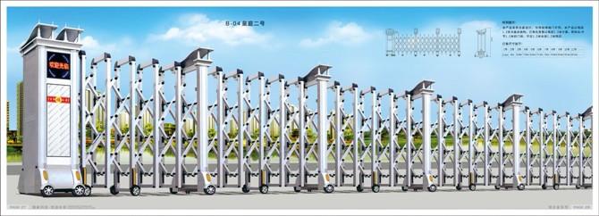 順德豪華伸縮門廠家圖片