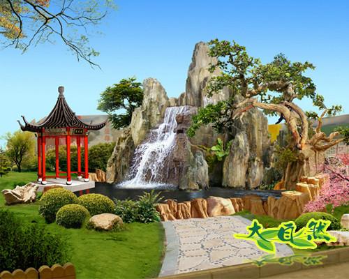 供應(yīng)園林景觀手繪效果圖   哪里的園林景觀手繪效果圖*